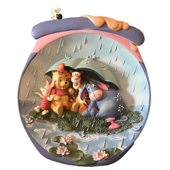 The Bradford Exchange Other - Bradford Exchange Winnie the Pooh Numbered Plate Pooh’s Honeypot Adventures